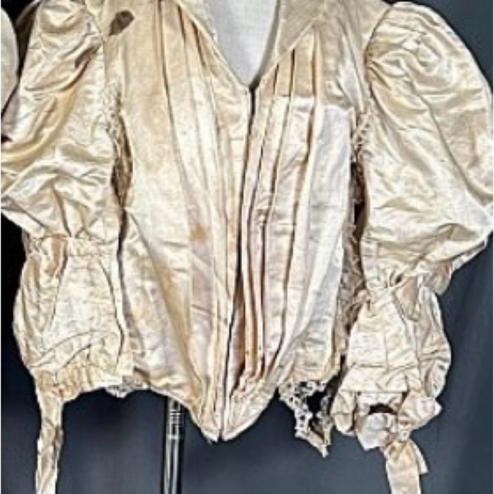 19th Century 1880 bodice.
